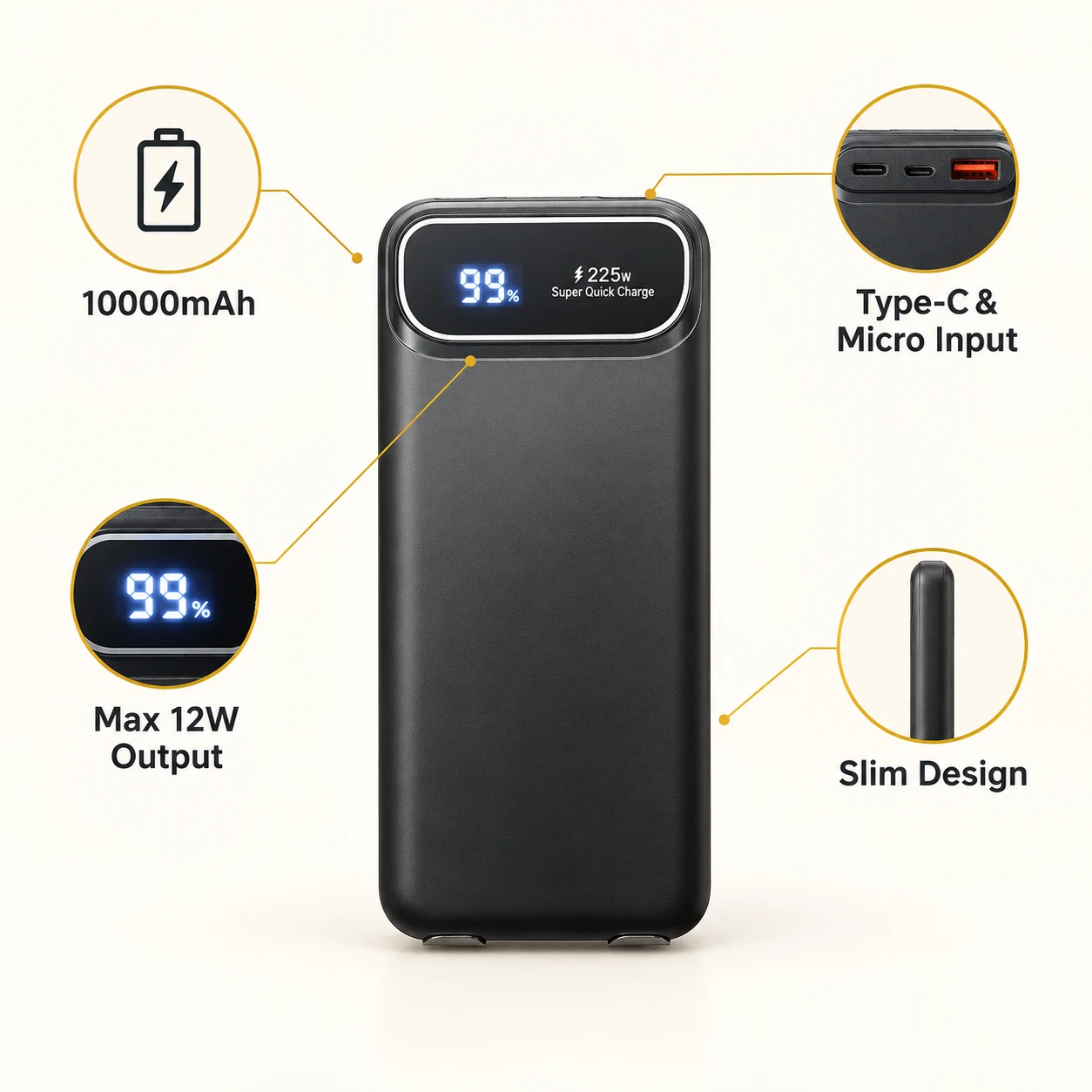 Wireless Power Bank — Type 2 - view 3